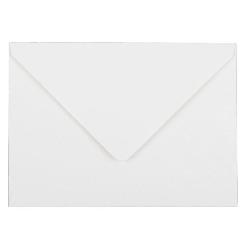 LUX Outer Envelope 6" x 8 1/4", 70lb. Bright White, 500/Pack (72771-500) image 1