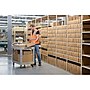 Rubbermaid 2-Shelf Plastic/Poly Mobile Utility Cart with Swivel Wheels, Beige (FG452088BEIG)~#|#~C287598C-8B88-4167-84CFBA43D34B53EB_sc7