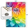 2026-2027 Excello Brands Rainbow Petals 8.5" x 11" Academic Year Weekly & Monthly Planner, Paperboard Cover (RAY27-8511-41)~#|#~C28C4097-48EB-4EBF-AA1876B5C5EE2C32_sc7