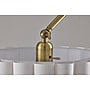 Adesso Caldwell 62"H Antique Brass Floor Lamp with White Linen Shade (4229-21)~#|#~C28E046B-5B3E-4E27-8A712C6886741AE1_sc7