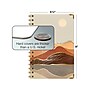 2024-2025 Global Printed Products Golden Desert 5.5" x 8" Academic Weekly & Monthly Planner, Paper Cover, Multicolor~#|#~C291F3C8-FDF4-4401-806ECD9C66FD00DA_sc7