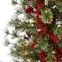 Nearly Natural 4' Berry and Pine Artificial Christmas Tree in Burlap Wrapped Base (T1427)~#|#~C296834C-826B-45D3-AF85378F12669AF9_sc7