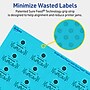 Avery Rectangle Multipurpose Labels, 1.25" x 1.75", Bright Blue, 640/Pack (94226)~#|#~C296AB46-AAC8-4C6C-8F22563F157E089E_sc7
