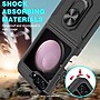 SaharaCase Raider Series Phone Case for Samsung Galaxy Z Flip7 FE, Shock Absorbing, Scorpion Black (CP00873)~#|#~C298EA1B-F81A-4042-9AEA17C7EBBCB1E3_sc7