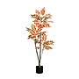Nearly Natural 4' Autumn Sumac Artificial Fall Tree (T4739)~#|#~C299461B-42BF-4BDF-9477D1A95EDF0852_sc7