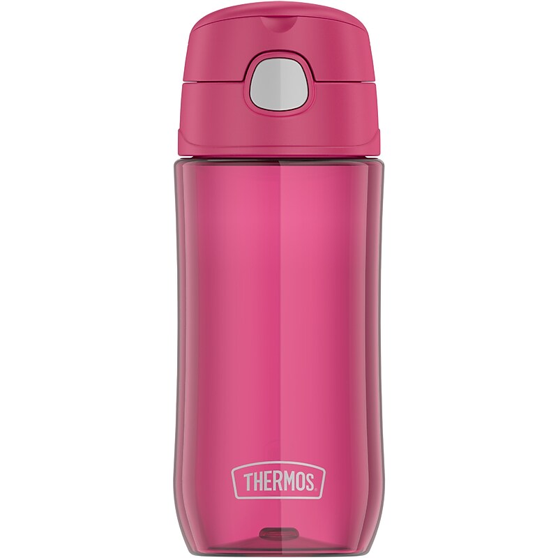 Thermos Plastic Water Bottle, 16 oz., Raspberry (EAGP4040RS6) image 1