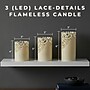 Lavish Home LED Candles, Off-White, 3-Pack (80-FC1007)~#|#~C29F1E88-2F90-4699-A055B8722C3277E4_sc7