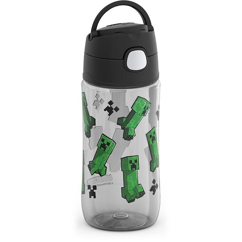 Thermos Minecraft Plastic Water Bottle, 16 oz. (EAGP4043MI6) image 1