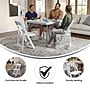 Flash Furniture HERCULES Wood/Vinyl Folding Chair, White (XF2901WHITE)~#|#~C2A56091-DE3E-4369-B98592EEB0083455_sc7