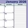 2026 Brownline Classic 17.75" x 10.875" Monthly Desk Pad Calendar, Blue/White (C181700)~#|#~C2A85F47-35AD-43A1-B32C385A25140617_sc7