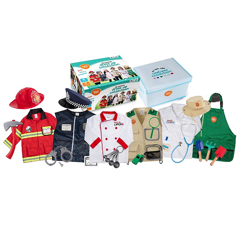Bintiva Dress Up/Drama Play Deluxe Trunk, 31 Pieces/Set (BNVBT034) image 1
