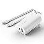 Belkin BOOSTCHARGE USB Type-A/C Universal Dual Wall Charger, White (WCB007dq1MWH-B5)~#|#~C2AE8C32-D4CD-4CB2-B94D63D9DDC6B764_sc7