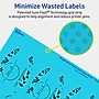 Avery Printable Oval Multipurpose Labels, 4.25" x 2.5", Bright Blue, 120/Pack (94058)~#|#~C2B5C965-A9C0-43F1-A8720D28D99D8C01_sc7