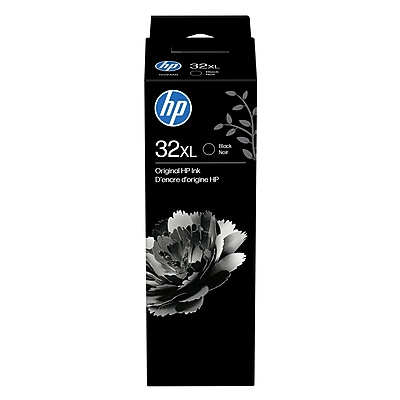 HP 32XL Black High Yield Ink Tank Bottle Refill, Prints Up to 6,000 Pages (1VV24AN) Sansujyuku sansujyuku.com