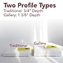 Strathmore 300 Series Primed Gallery Stretched Canvas, 16" x 20" (STT31416)~#|#~C2BCB7EA-FA9C-4797-B1180306CE934684_sc7