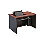 VersaDesk Enclosed Revolution 48"W Computer Desk, Cherry/Black (RSD4824-BC)~#|#~C2C21EB5-C7B8-4CD9-B96A8331C5D6B5E2_sc7