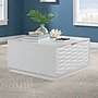 Sauder Morgan Main 30"W x 31"D Coffee Table, White (434923)~#|#~C2C2CFAB-5E31-4F2E-9912CA7A7507987F_sc7