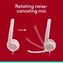 Logitech H390 Wired Headset For PC/Laptop, Rose Noise Canceling Stereo Computer Headset, USB-A (981-001280)~#|#~C2C336FE-C0F7-4E14-8C2D651D89A57924_sc7