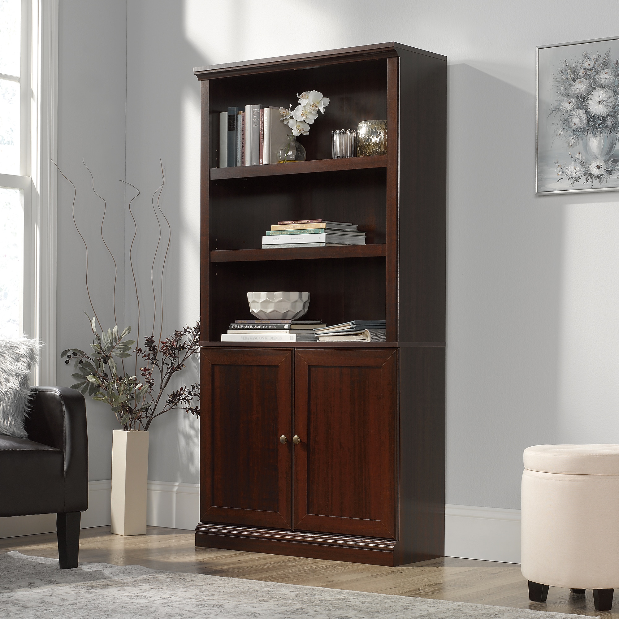 Sauder Select 70″H 5-Shelf Bookcase, Select Cherry (426415) Sansujyuku sansujyuku.com