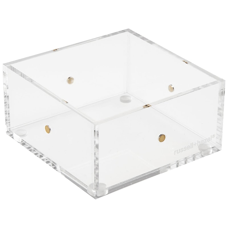 Russell+Hazel Bloc Acrylic Mini Drawer Organizer, Clear (98143) image 1