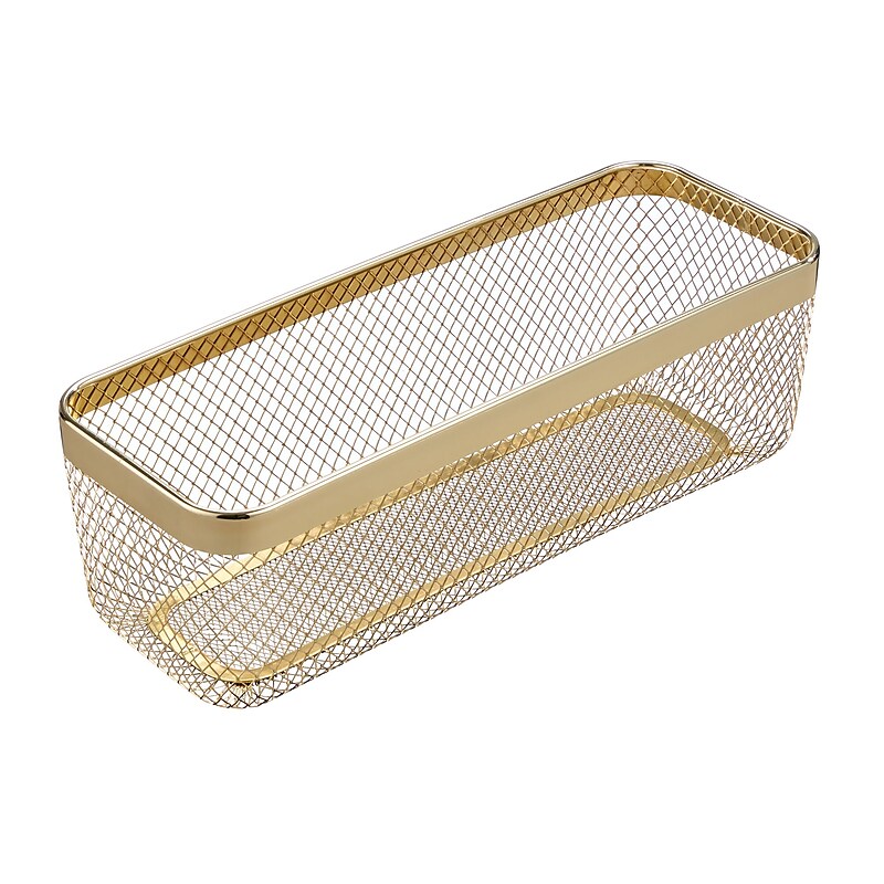 mDesign Steel Organizer, Soft Brass (25959) image 1
