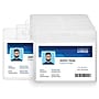 Staples Heavy-Duty ID Badge Holders, 3-3/8" x 3-7/8", Plastic, Clear, 50/Pack (37867)~#|#~C2E24275-8872-4724-96E73F874615E98D_sc7