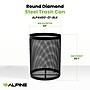 Alpine Industries 4460 Series Steel Mesh Outdoor Trash Can with Liner, 36 Gallon, Black (ALP4460-01-BLK)~#|#~C2E355DB-1081-49C7-B70CFF965EA4BF0D_sc7