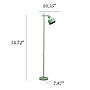 Simple Designs Sleek Essentials 54.72" Metal Floor Lamp with Round Shade, Sage Green (LF1051-SGE)~#|#~C2E40AF9-37ED-4342-957427690819F4CC_sc7
