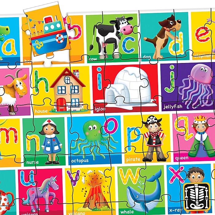 APLI Kids Emotions Puzzle - 24 Piece Yoga Poses Puzzle, Educational Toy For Children 3+