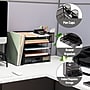 Mind Reader 3-Tier Metal Desk Organizer, Black (MAG5C-BLK)~#|#~C2E634A9-3703-40D6-94FE27B5A2A93C3E_sc7