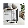 Household Essentials Jamestown 10.25"W x 18.13"D Laminate End Table, Ashwood/Black (8083-1)~#|#~C2E6D5DA-6EEF-48D1-86305A1E4F407C8F_sc7