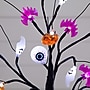 Nearly Natural Pre-Lit Artificial Halloween Eyeballs, Ghosts, Bats & Pumpkins LED Ornament Tree, 2' (T5366)~#|#~C2E7A4FC-8DA9-470B-8B983389E7F078B8_sc7