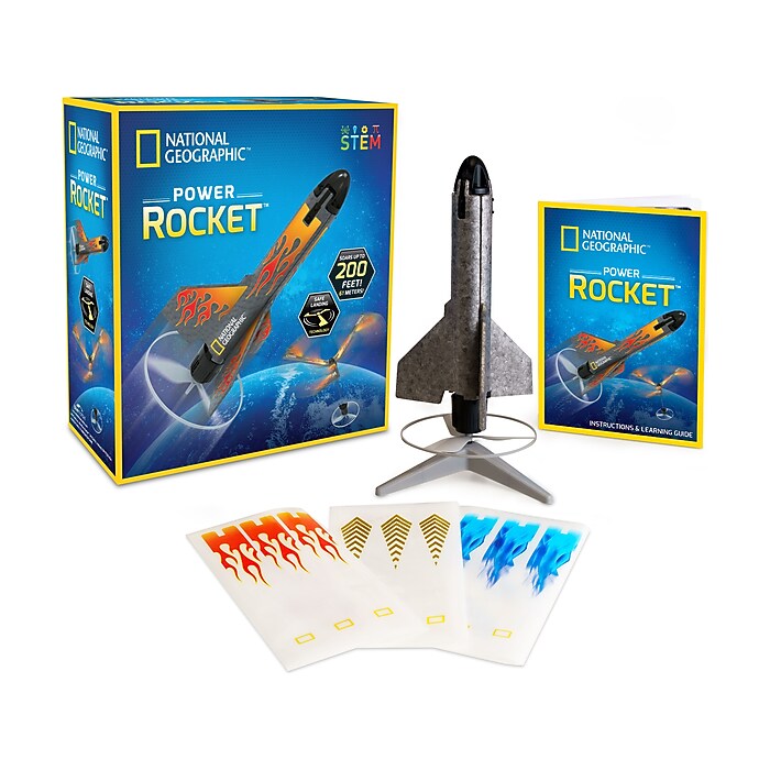 National Geographic Power Rocket Kit, 2/Box (RTNGMORKT) | Staples