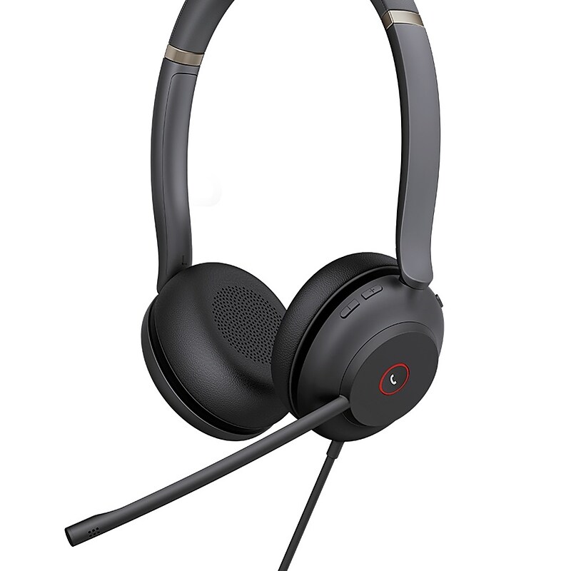 Yealink UH37 Noise Canceling Headset, USB-A, UC Certified (1308140) image 1