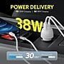 Overtime Overtime Dual USB-A/USB-C Universal Car Charger, White (OTC2USB2ASL)~#|#~C2ED1D92-7172-4AE8-AEC5B58EA0D20418_sc7