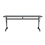 Correll Econoline 72"W x 24"D Adjustable Foldable Training Room Table, Laminate, With Wheels, Gray Granite (FTM2472TF15)~#|#~C2ED61FE-BAC7-4766-BBAA484AC99749DC_sc7