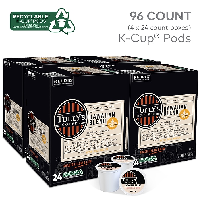 Hawaiian Blend Coffee K-Cups, 96/Carton Hawaiian Blend Coffee K-Cups, 96/Carton