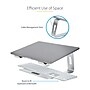 StarTech 10.2" x 10.2" Aluminum Laptop Stand, Silver (LAPTOP-STAND-SILVER)~#|#~C2F02787-2680-434C-959E62D9F9BA7F59_sc7