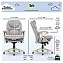Serta Claremont Ergonomic Fabric Swivel Executive Chair with Back in Motion Technology, Light Gray (44186D)~#|#~C2F6F198-078B-4A78-828AFDC4B555E6AE_sc7