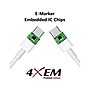 4XEM 45W USB-C to USB-C GaN Charging Kit for USB-C Devices, White (4X45WCHRGKIT6W)~#|#~C2FCEF6E-68B4-4916-BAD149637E38837E_sc7
