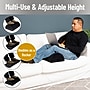 Mind Reader Adjustable Height Air-Cloud Memory Foam Footrest, Black (FTPLUSH-BLK)~#|#~C3021C0C-2231-4758-AFF3E0702E87BFDB_sc7