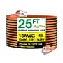 GoGreen Power 25' Indoor/Outdoor Extension Cord, 16 AWG, Orange (GG-13725)~#|#~C3089BA3-B26B-4A90-9D893EF175951EC4_sc7