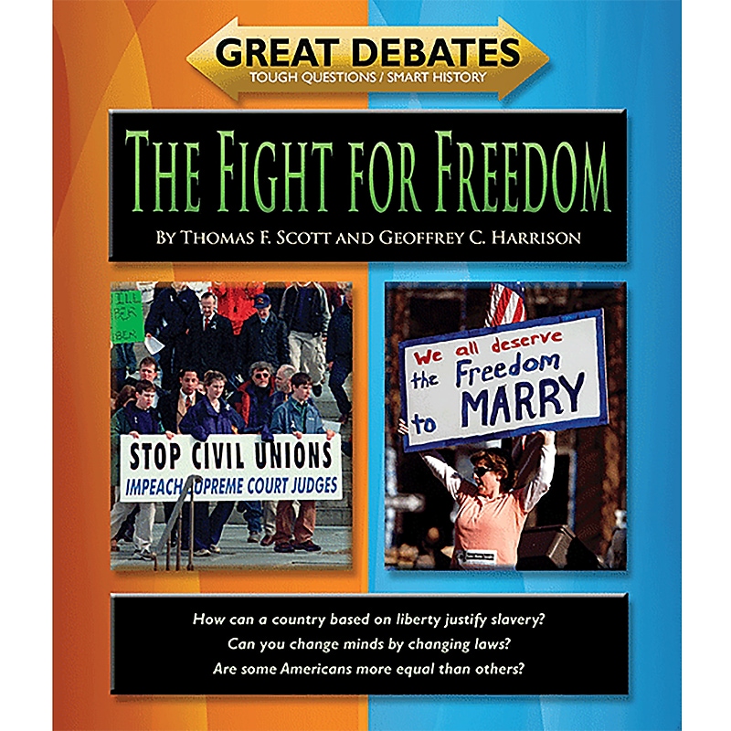 Norwood House Press Great Debates: The Fight For Freedom Workbook (NW-9781603576079) image 1