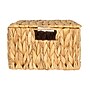Household Essentials Rectangular Water Hyacinth Nesting Basket Set with Lid, Natural (HE1183)~#|#~C3109A31-4F7B-41D2-B31D0A6C929B087A_sc7