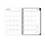2027 Blue Sky Baccara Dark 5" x 8" Calendar Year Weekly & Monthly Planner, Plastic Cover (110212-27)~#|#~C31292C0-19D6-49FB-8385963FB9950B22_sc7