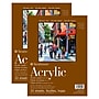 Strathmore 400 Series 9" x 12" Acrylic Pad, 10 Sheets/Pad, 2 Pads/Bundle (STTP430903-2)~#|#~C312E79F-5521-4627-9F22427D6A8050AF_sc7