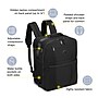 Delsey Paris DLC 2.0 Underseater Backpack, Black (40210164000)~#|#~C314482B-2FB8-41A7-A6A71E22D2CC6B41_sc7