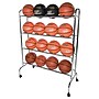 Champion Sports 4 Tier Portable Ball Cart, Silver (CHSBRC4)~#|#~C315D322-A7EA-4087-B3C33E2464A706C7_sc7
