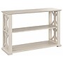 Bush Furniture Homestead 47" x 16" Console Table with Shelves, Linen White Oak (HOT248LW-03)~#|#~C318260A-CFAD-49FE-B22799650CCA2581_sc7