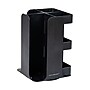 Mind Reader Plastic 8-Compartment Cup and Condiment Carousel Countertop Organizer, Black (CUPOSPIN-BLK)~#|#~C31A48DD-14A7-4F31-9C30CC7498627797_sc7